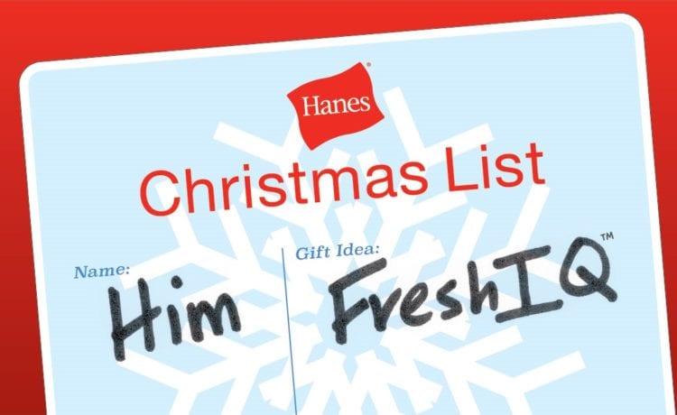 Hanes with Fresh IQ // Gift Ideas for Him & Giveaway