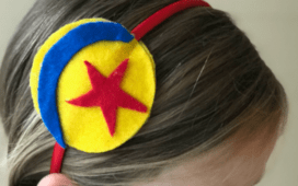 No-Sew Pixar Ball Headband for Pixar Fest