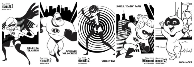 60 Coloring Pages Incredibles Images 60 Coloring Pages Incredibles Images