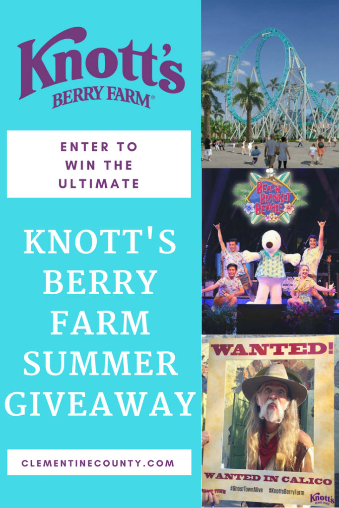 Knott's Berry Farm Summer Giveaway