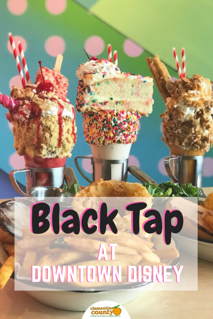 Black Tap is now open at Downtown Disney!  The craft burger parlor is home to the CrazyShakes.  Check out the newest restaurant Disney restaurant in Anaheim. 