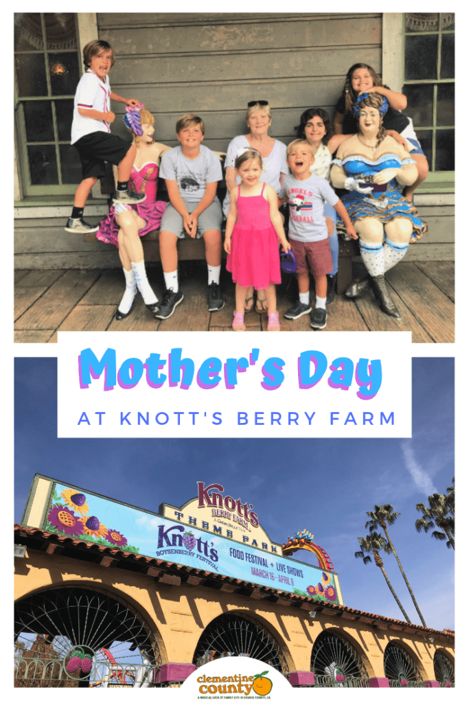 Celebrate Mother's Day at Knott's Berry Farm // Tell Mom she's the berry best with brunch at Knott's, plus rides and shopping.  // #Knotts #VisitBuenaPark