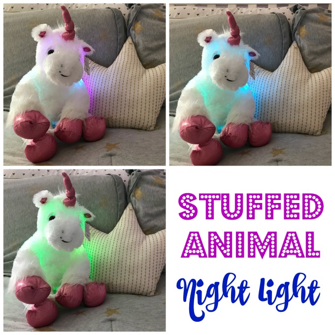 stuffed animal night light walmart