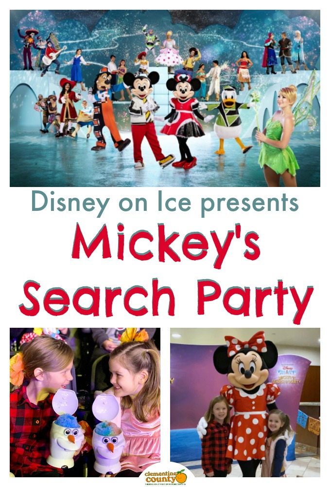 Disney on Ice presents Mickey's Search Party!  The new Disney ice show is pure magic!  Find out why plus tips for Disney on Ice shows. 