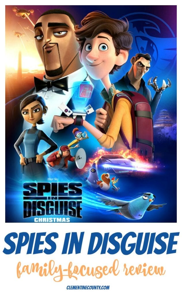 Let's get weird!  Check out the family-focused review of Spies in Disguise! 