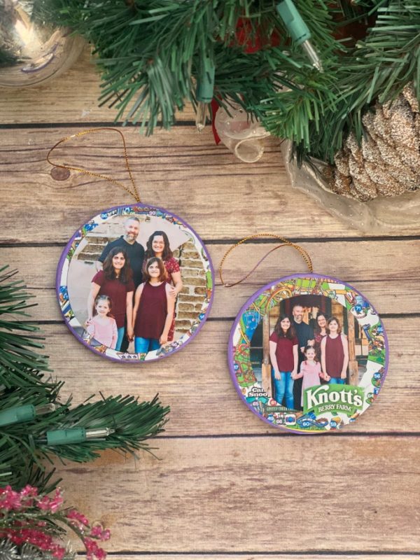 DIY Knott’s Berry Farm Photo Ornament Clementine County