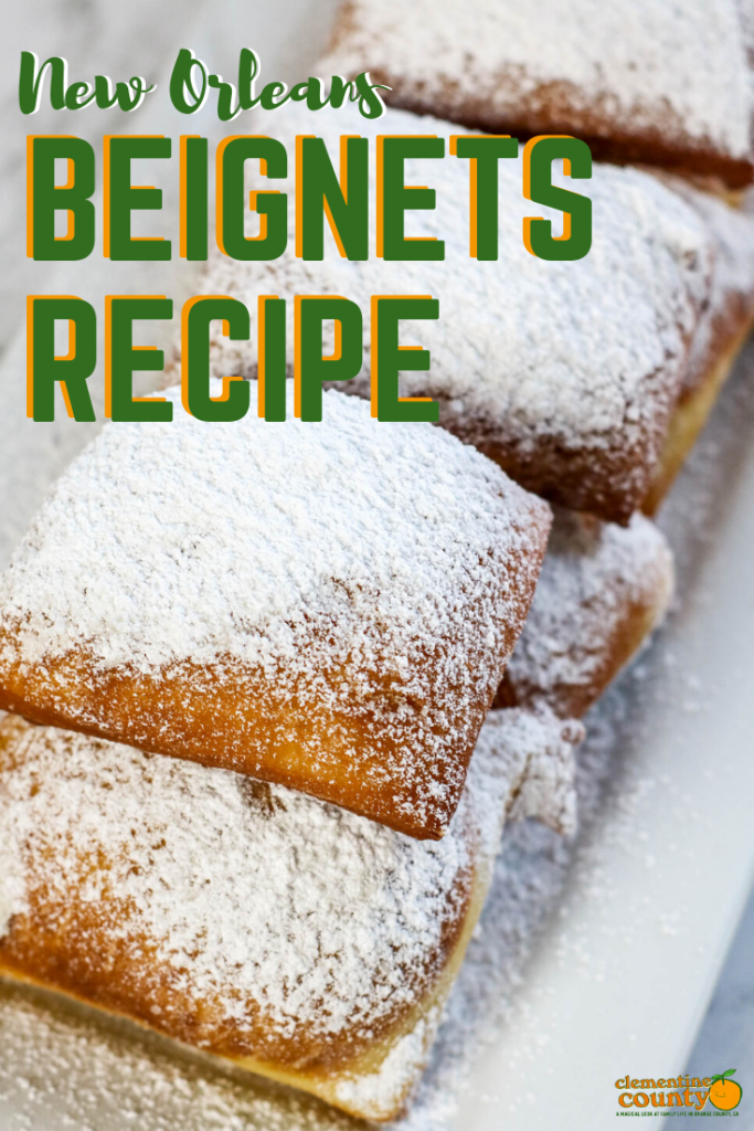 New Orleans Beignets Recipe to celebrate Mardi Gras 