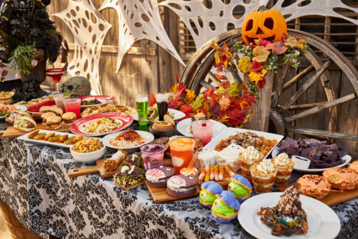 Knott's Taste of Fall-O-Ween Food Display