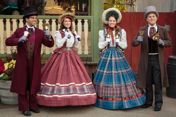 The Christmas Carolers at Knott's Merry Farm