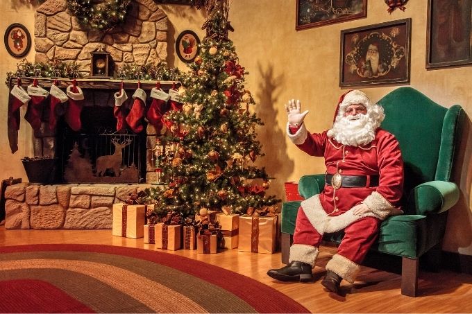 Santa's Christmas Cabin Knott's Merry Farm